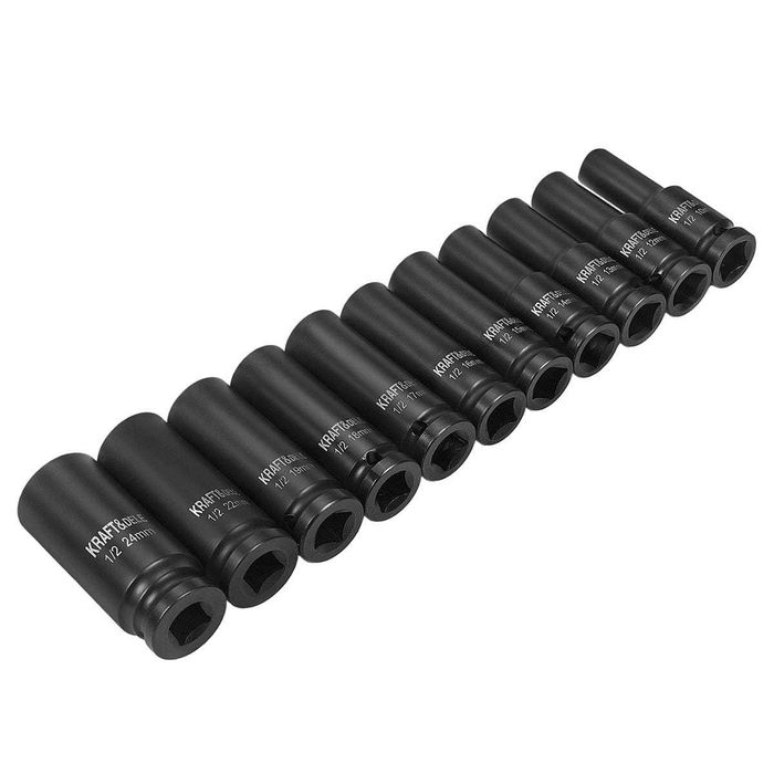 Profesjonalny zestaw nasadek udarowych Nasadki udarowe 1/2" KD11869