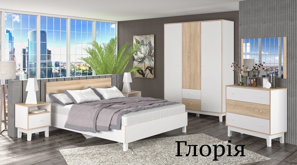 Спальні гарнітури,ліжко,шафа,комод,Туалетка,пуфик