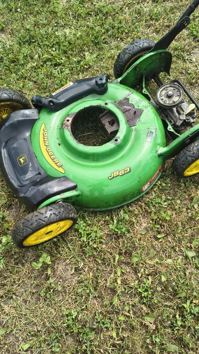 Kosiarka , laweta John Deere js63