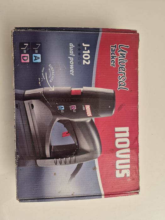 Taker zszywacz elektryczny Novus J-102 Dual Power Box