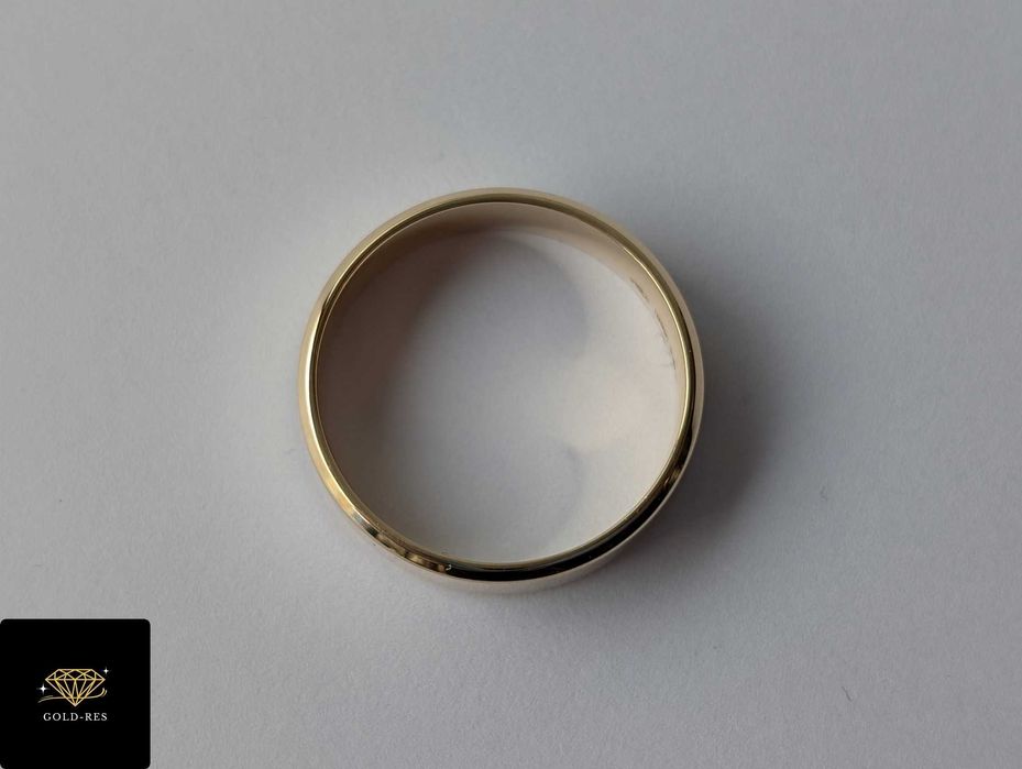 Złota obrączka pr. 585 używana