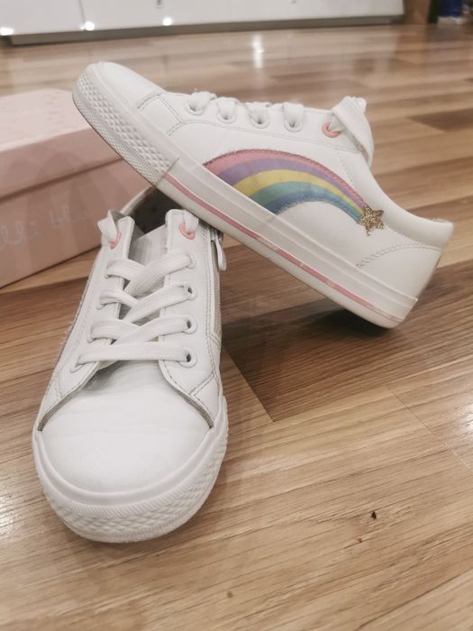 Adidasy Nelly blu 36 białe