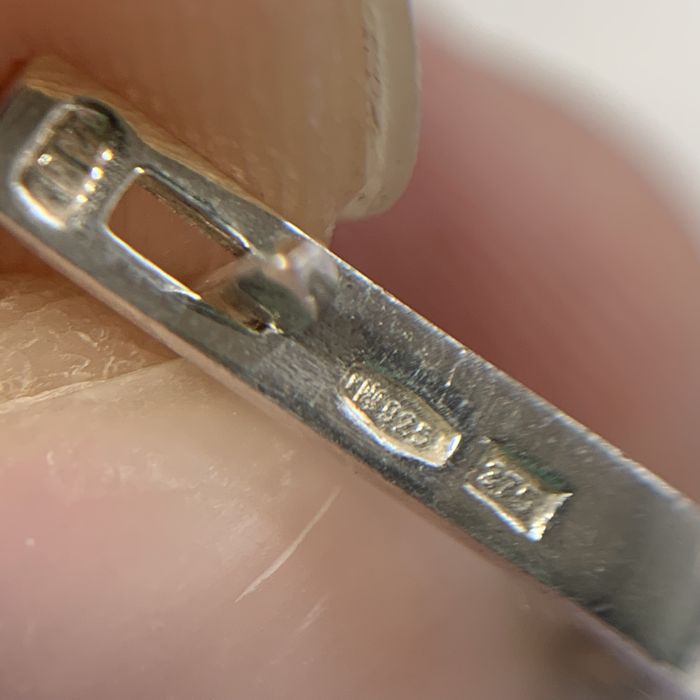 Сережки срібні з позолотою 925