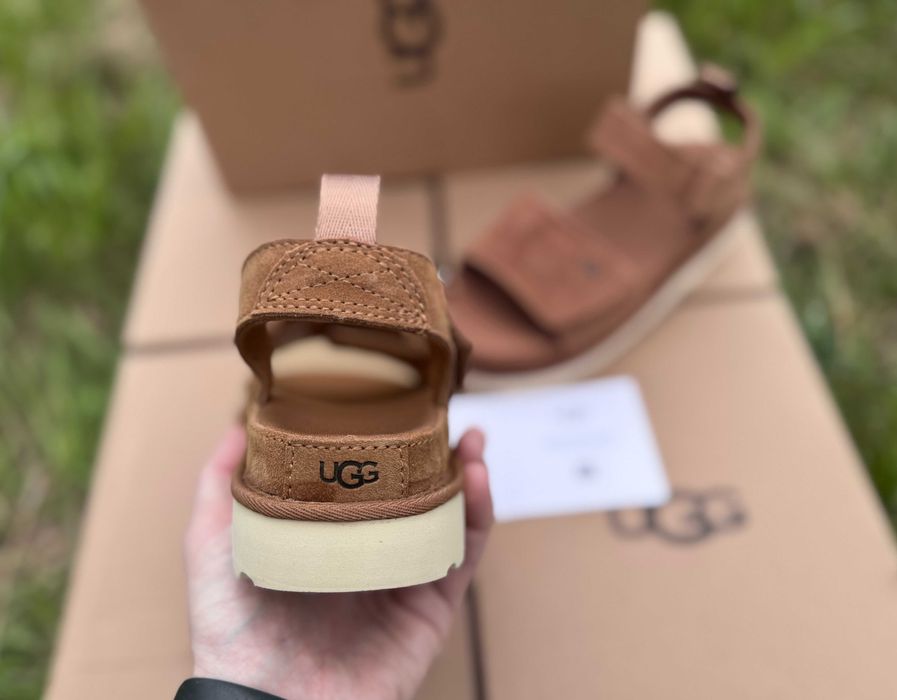 Босоножки / Босоніжки Ugg W Goldenstar Sandals Chestnut / Brown  Оригінал / Угг Сандалі / Уггі / Угги /Уги