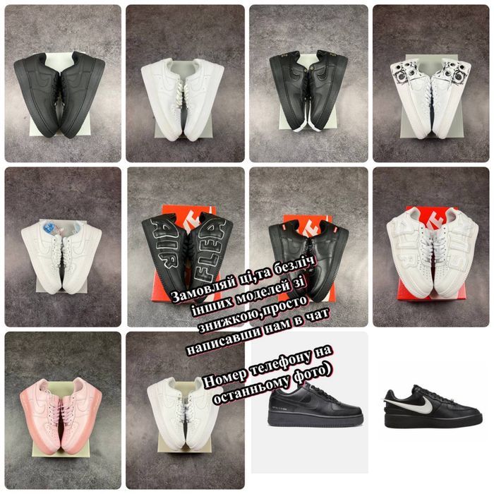 В НАЯВНОСТІ ЗАРАЗ‼️Кроссовки Nike Lunar Force 1 Low Acronym BLACK,найк