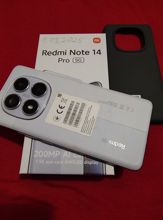 Xiaomi note 14 pro 5g 6.67" 120Гц 8 + 8 256 ГБ 200 Мп  5110 mAh недоро