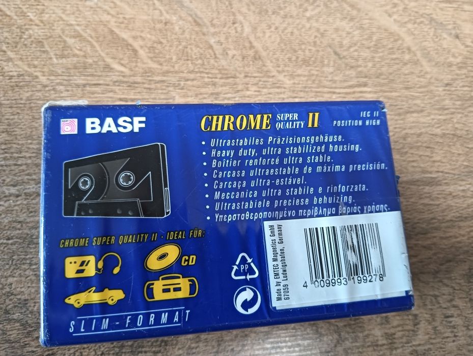 Kasety magnetofonowe Basf