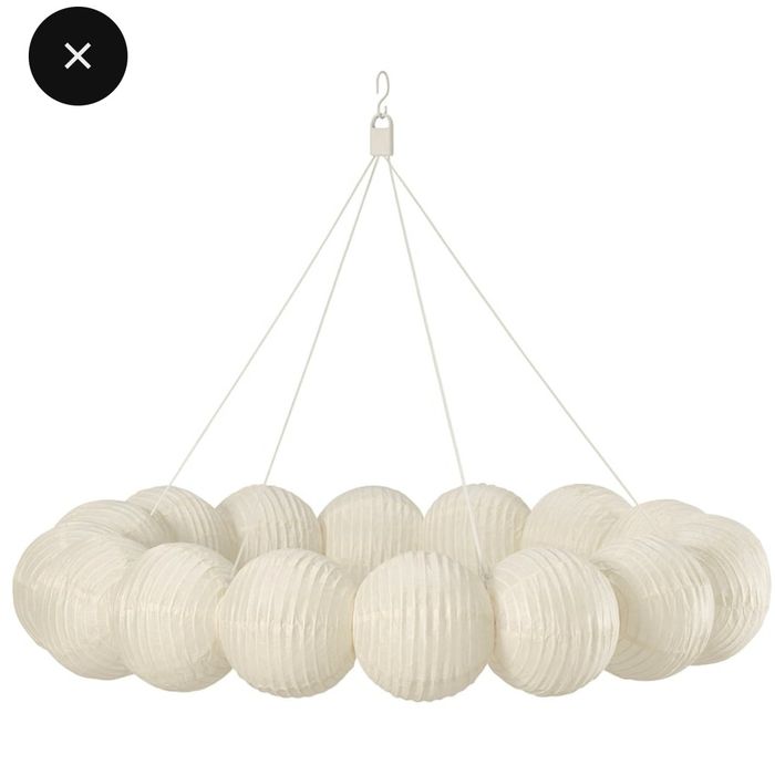 Candeeiro suspenso LED decorativo IKEA STRÅLA