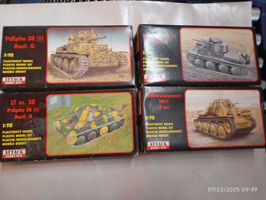 7 Kits antigos e raros