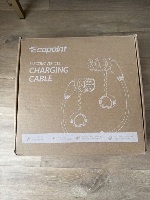 Kabel do ładowania samochodu elektrycznego