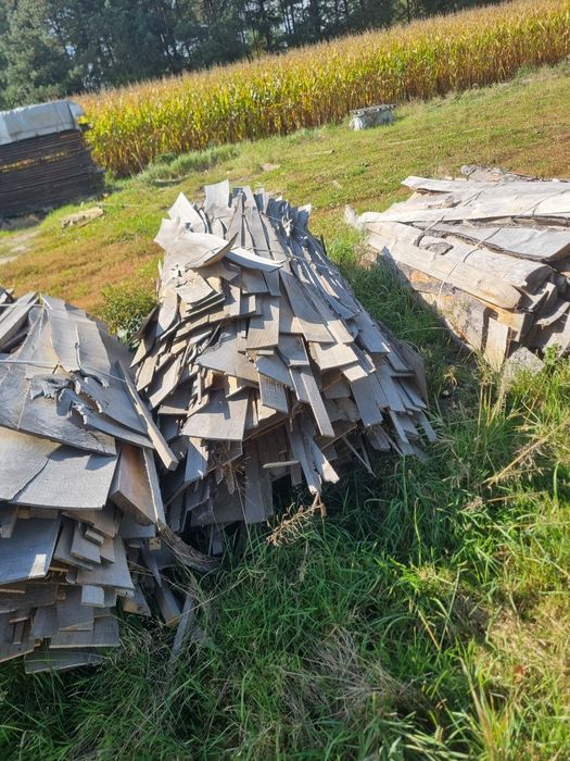 Zrzyny dąb, okorki, okjaki