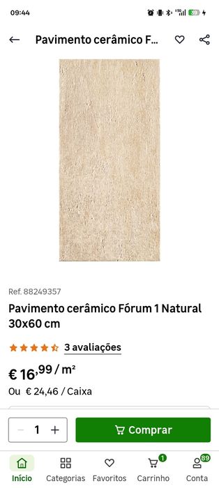 Pavimento Revestimento cerâmico