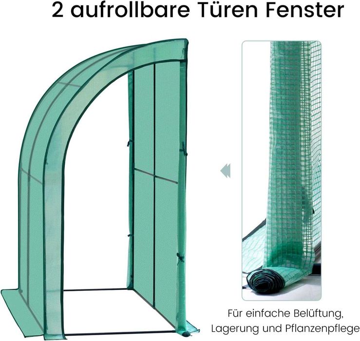 Nowa szklarnia / namiot do uprawy / cieplarnia / altana foliowa !K72!