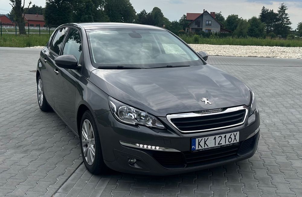 Peugeot 308 kamera, nawigacja