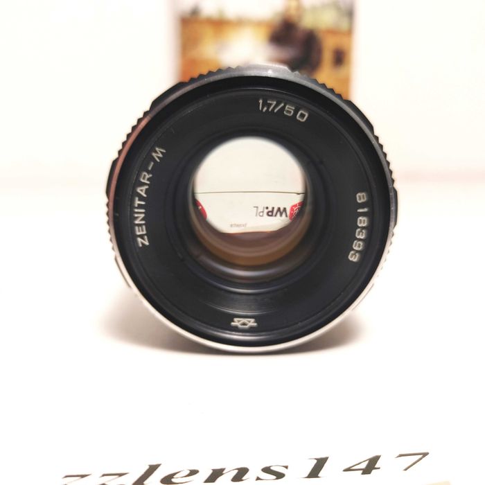 Obiektyw RETRO CCCP stałka ZENITAR-M 50 mm 1:1,7 mocowanie M42