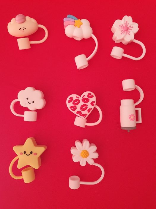 Capas para palhinhas em silicone