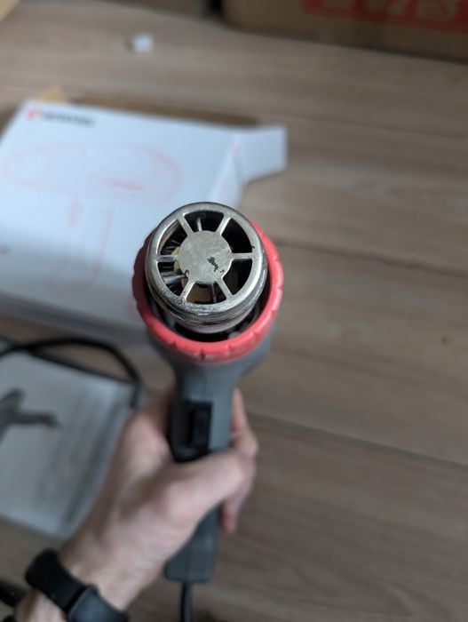 Фен технічний для випалу INTERTOOL Б/у під ремонт