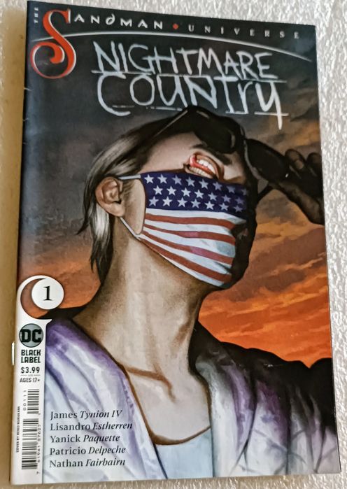Banda desenhada The Sandman Universe: Nightmare Country Vol.01