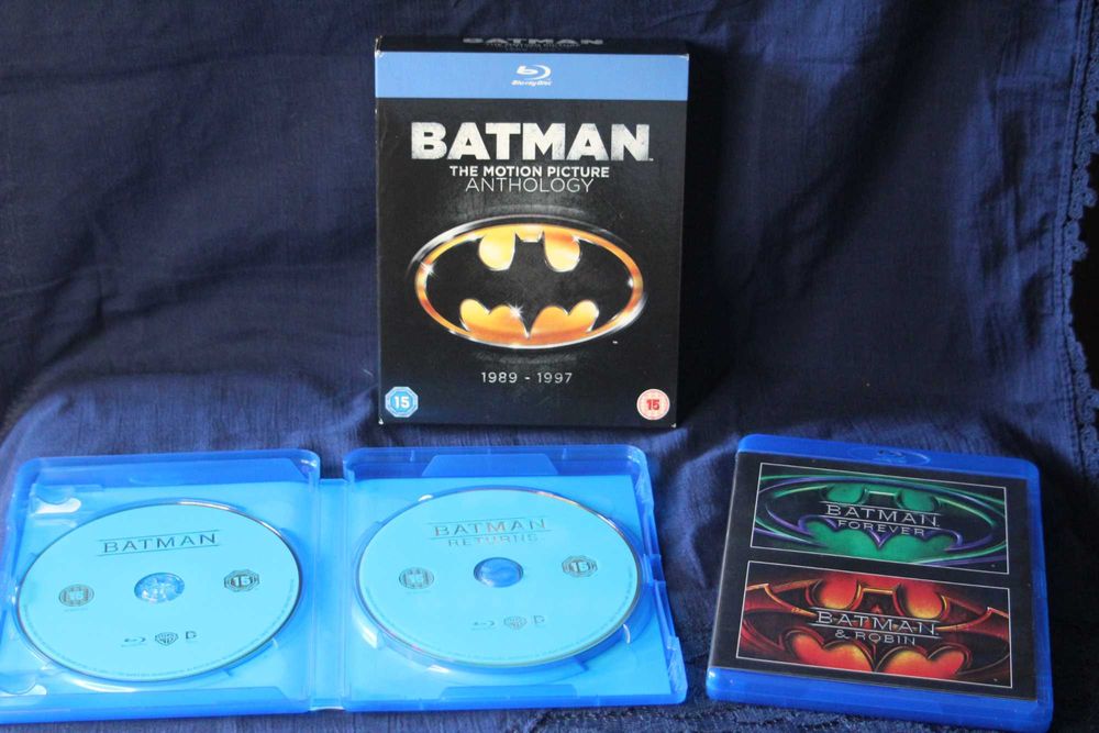 Superman e Batman Blu-Ray Pack! Como novos!