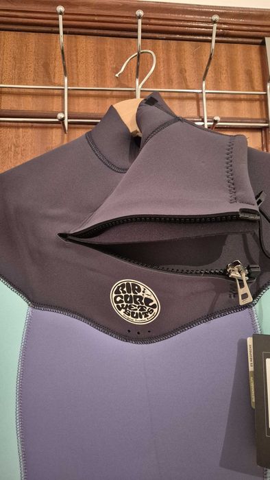 Fato de surf mulher rip curl dawn patrol 4/3 chest zip eco