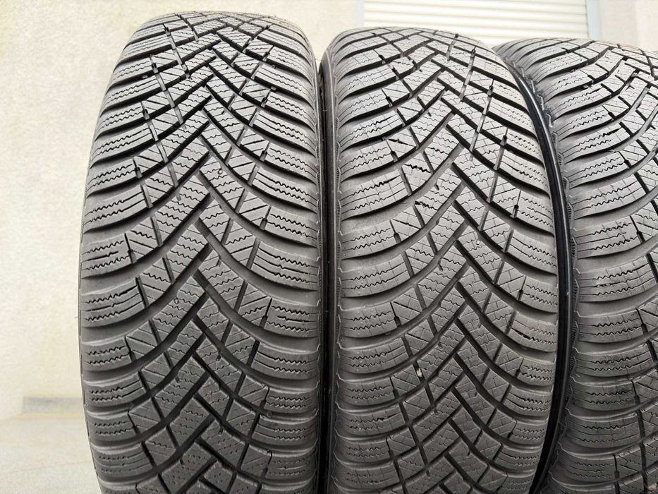 4szt zimowe 195/65R15 Hankook 7,8mm 2022r świetny stan Z1108 gwarancja