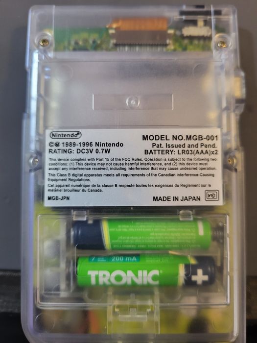 Gameboy Pocket estilo Famitsu