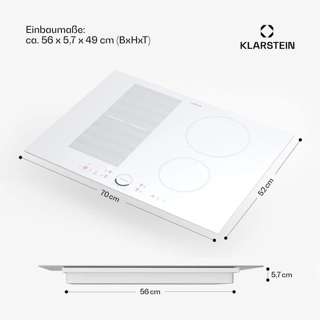 Індукційна плита гібридна з Німеччини KLARSTEIN Delicatessa 10045605