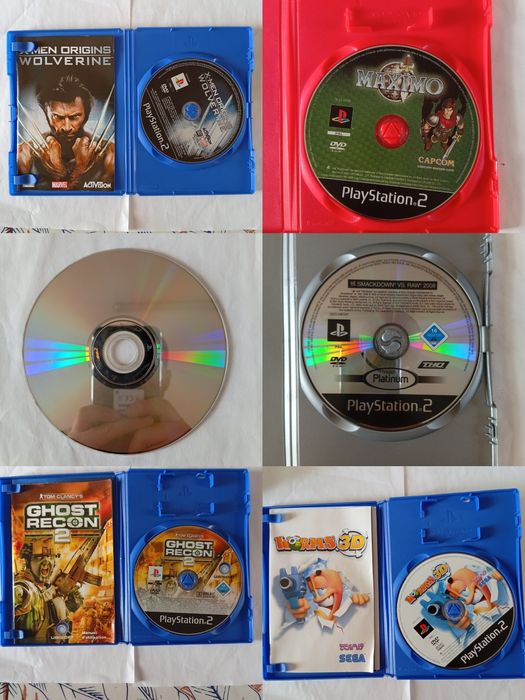 Conjunto de jogos PS2