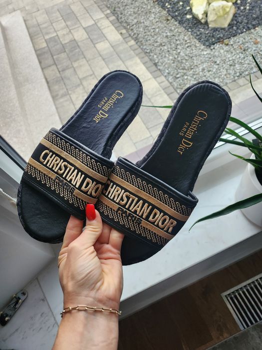 Klapki dior 40  41nowe