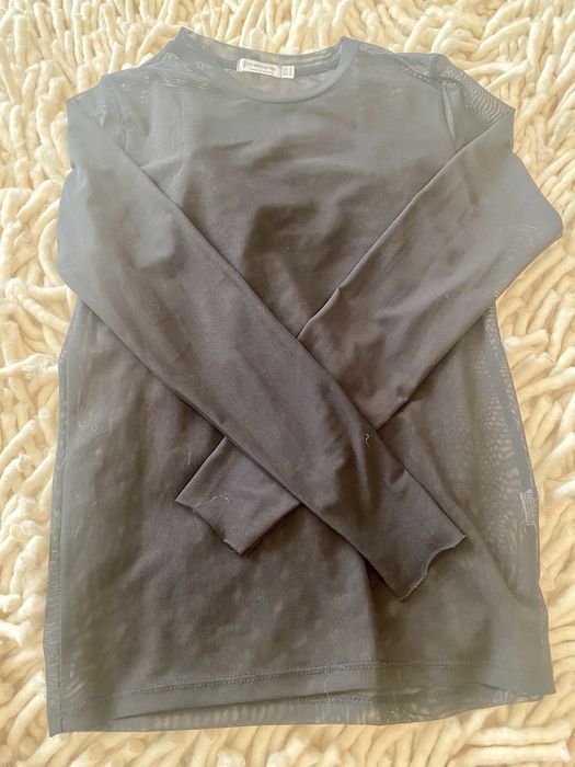 2 pecas - camisola interior em rede fininha + tunica em xadrez