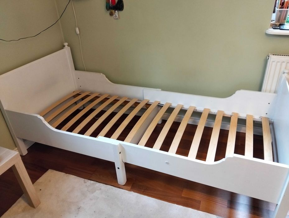 Łóżko Ikea Sundvik regulowane 80x200cm stelaż materac