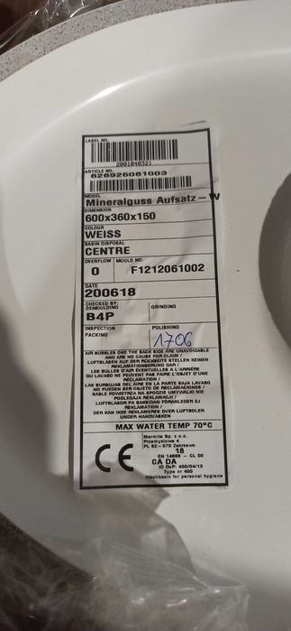 Szafka łazienkowa glamour Grecon Cobra plus umywalka