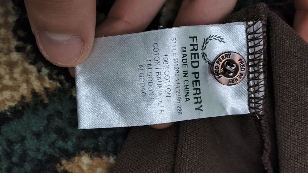 фудболка fred perry ориг