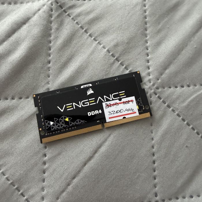 Оперативна памʼять sodimm DDR4 32gb 3200mhz