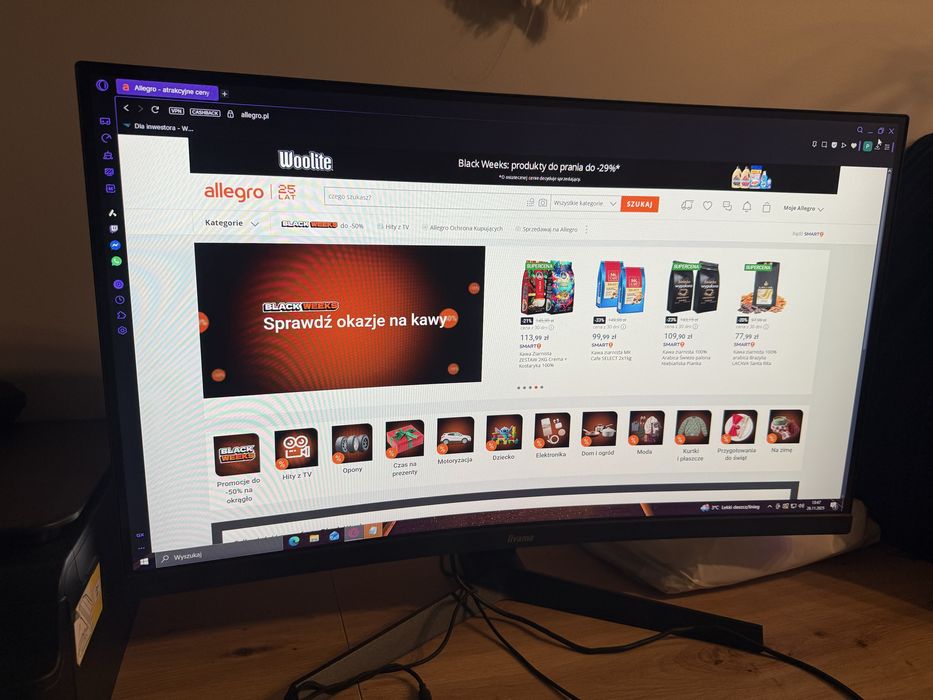 Zestaw Ryzen 7 1800X/B550/GTX1070TI/32GB RAM Monitor 27 cali