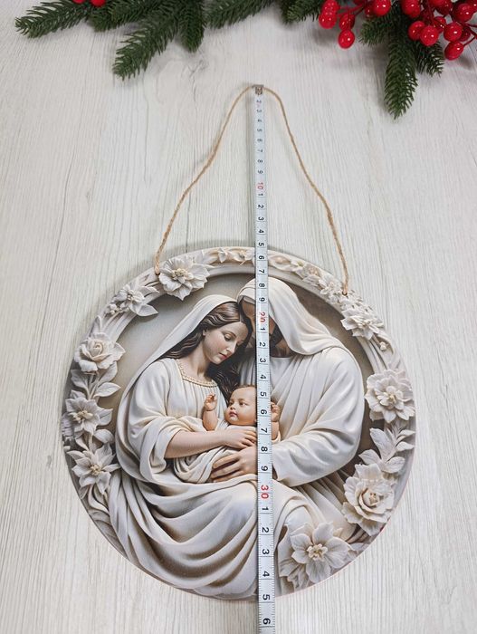 święta rodzina Maryja Józef i dzieciątko Jezus Boże Narodzenie obrazek