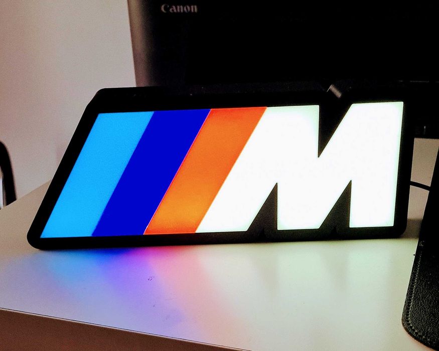 Candeeiro bmw com interruptor e ligação USB