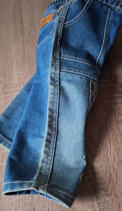 Spodnie jeansowe niebieskie 92/98