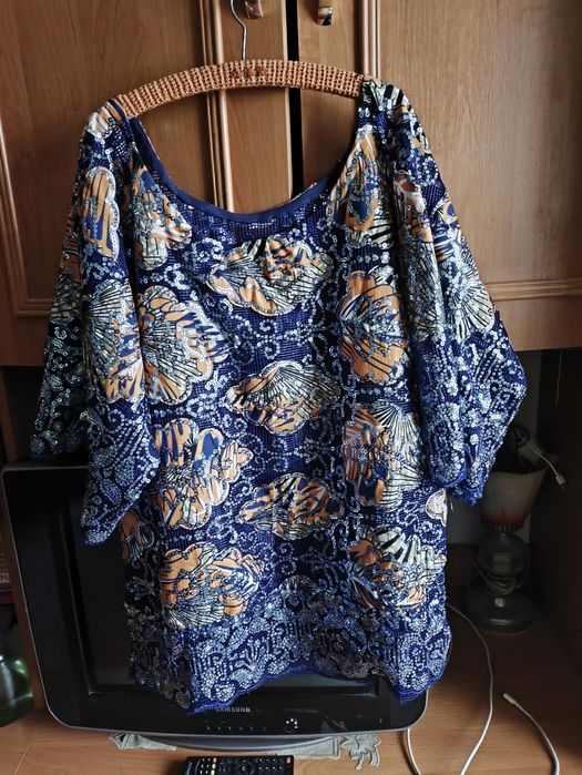 Нарядная женская кофточка 3хл