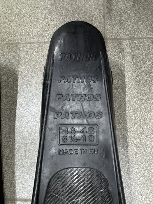 Продам карбоновые ласты Free Dive с калошей Pathos. Размер 46-48