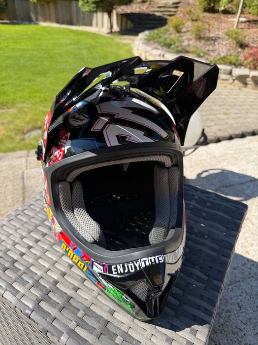 Kask MTB Full Face O’Neal Sonus Youth Crank M 48–50 cm jak nowy