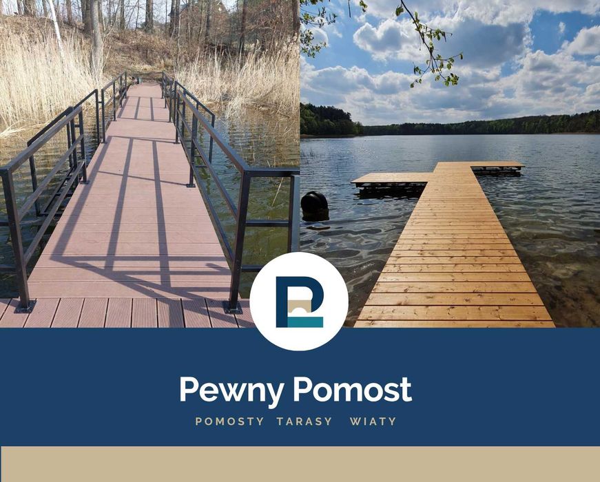 Budowa pomostów / pomosty, pozwolenia, serwis, stal i drewno