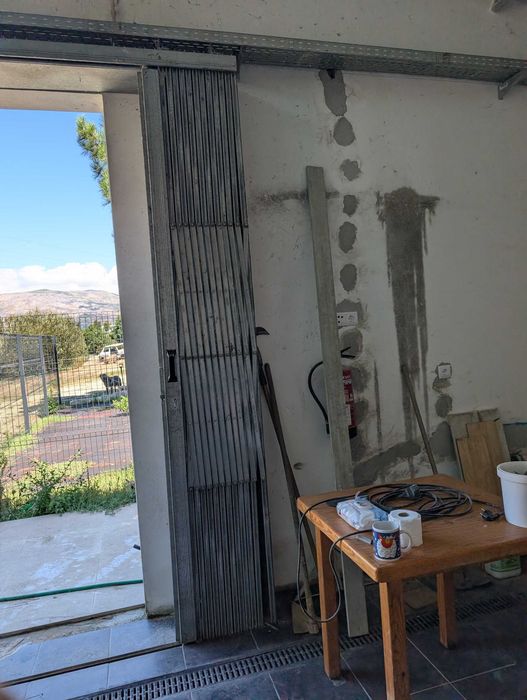 Portão em fole Garagem usado 4,28 x 2,85m
