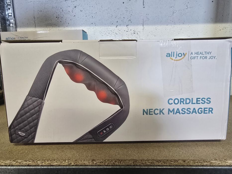 Масажер шиацу для спини та шиї ALLJOY з нагріванням