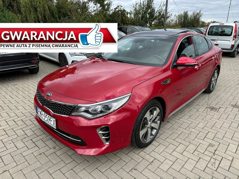 Kia Optima GT line 1.7 CRDi 141KM Automat Łopatki Full Opcja Zamiana Gwarancja