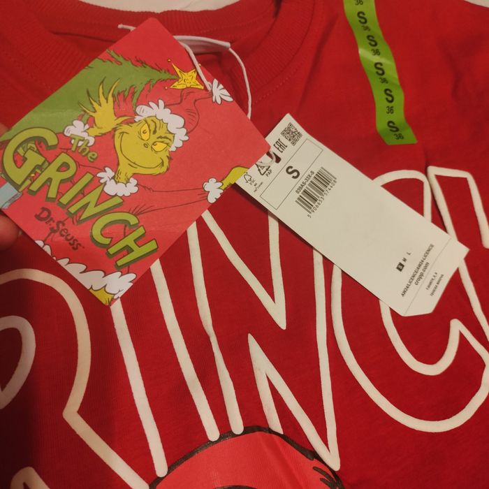 T-shirt Grinch S uniseks Nowy
