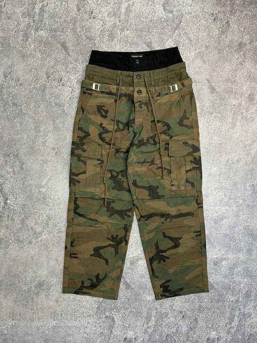 Штани Project GRAILZ G/R gr джинсы камо camo faded baggy джинси штаны