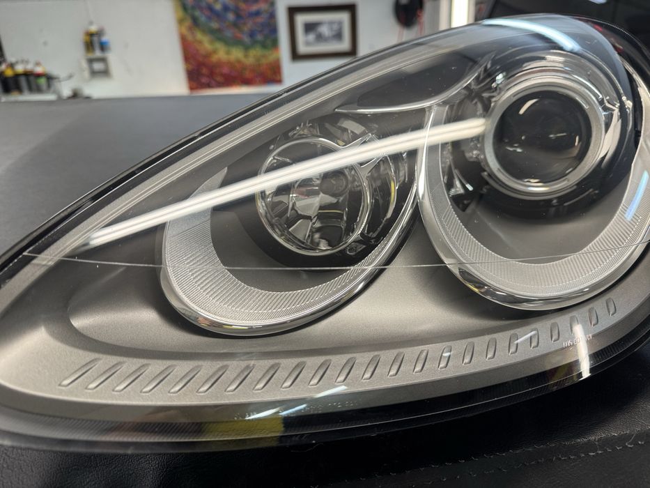 Porsche Cayenne II  Lampy bixenon 958.1 , 7p5 nowe