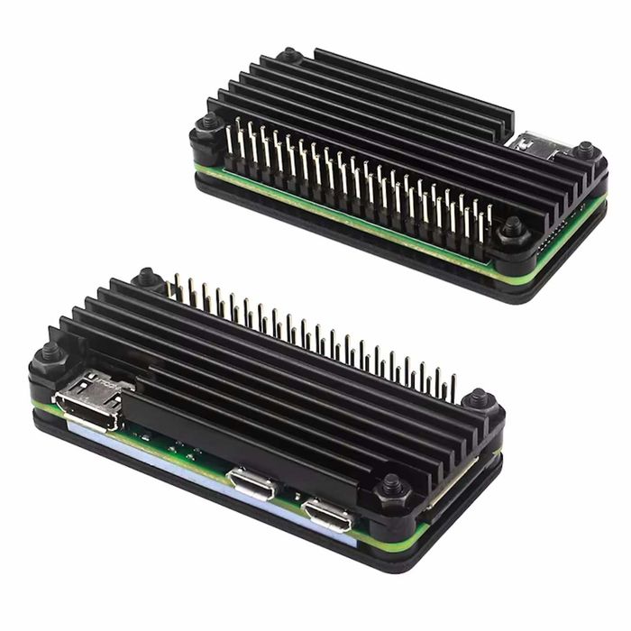 Надійний алюмінієвий корпус-радіатор для Raspberry Pi Zero / Zero 2 W
