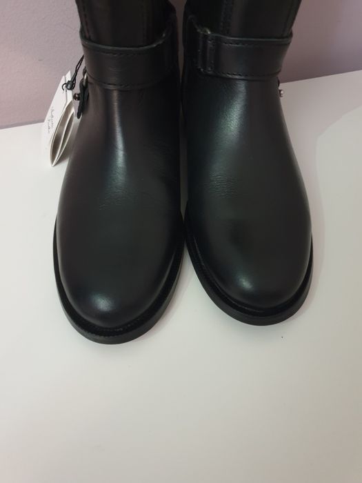 NOWE oficerki Mango skóra